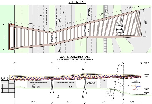 Etude Passerelle - Dorigny