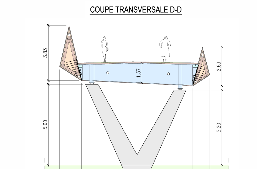 Etude Passerelle - Dorigny