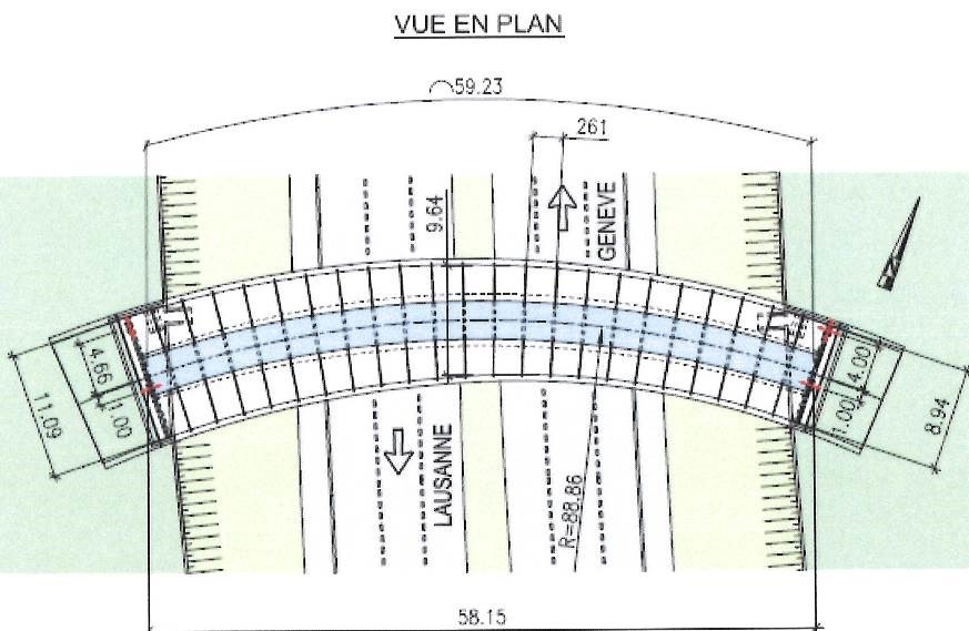 Etude Passerelle - Cèdres